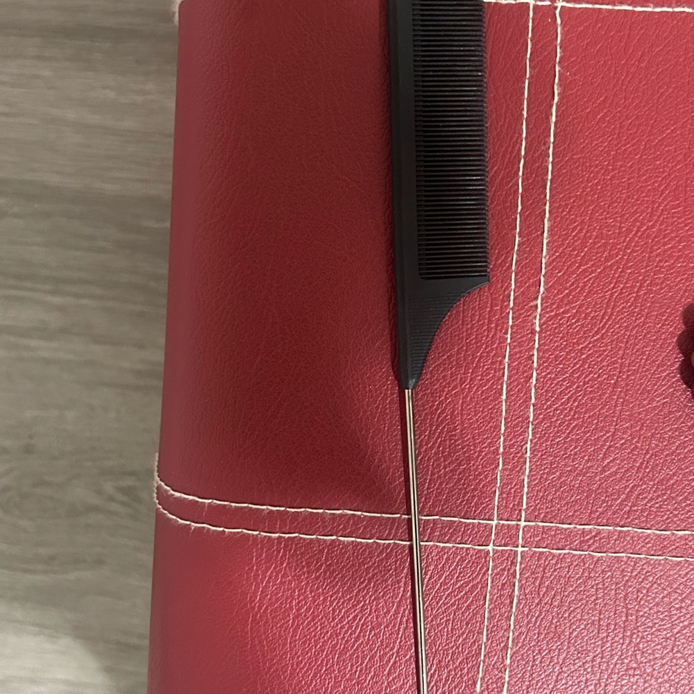 NWOT Black Parting Comb